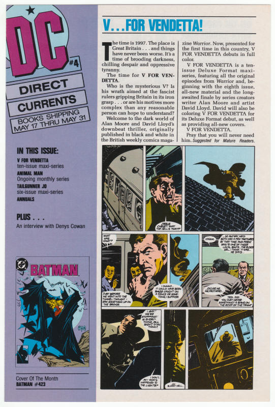 DC Direct Currents #4 front cover