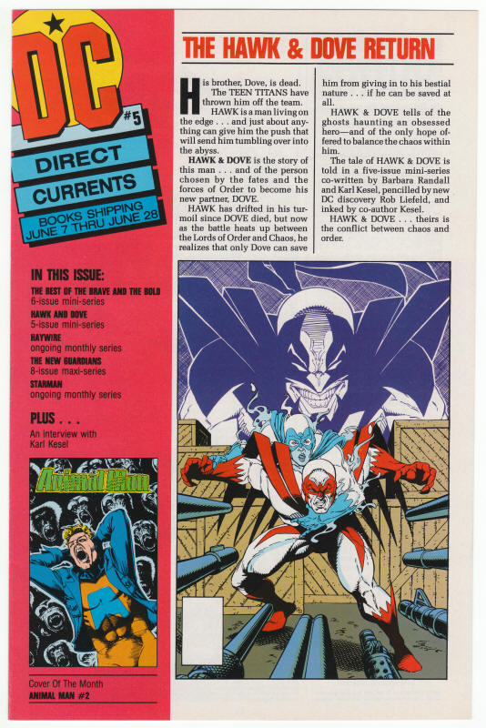 DC Direct Currents #5 front cover