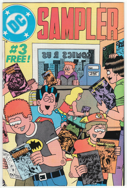 DC Sampler #3 front cover