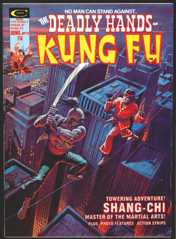 The Deadly Hands Of Kung Fu #13 front cover