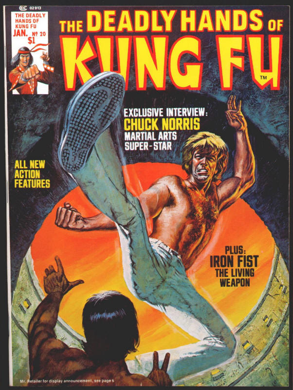 The Deadly Hands Of Kung Fu #20 front cover