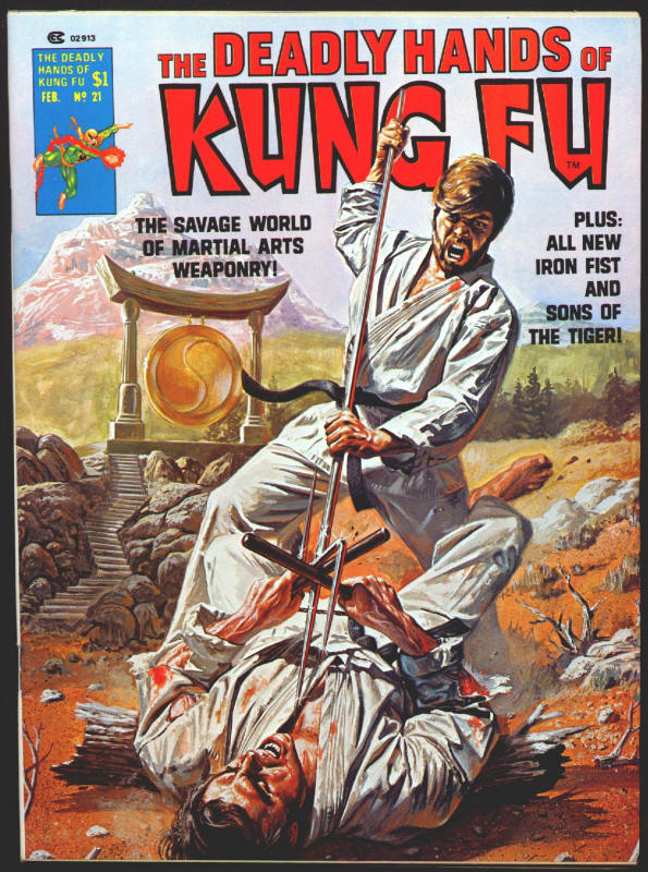 The Deadly Hands Of Kung Fu #21 front cover