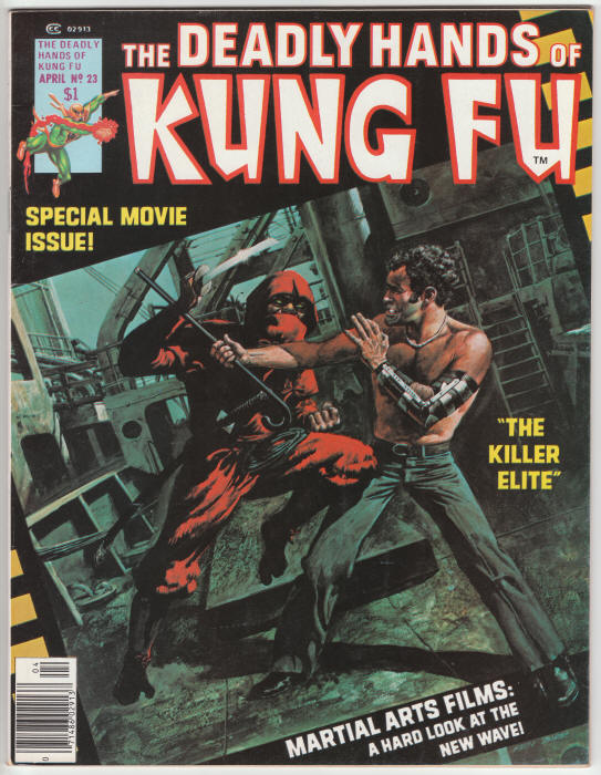 The Deadly Hands Of Kung Fu #23 front cover