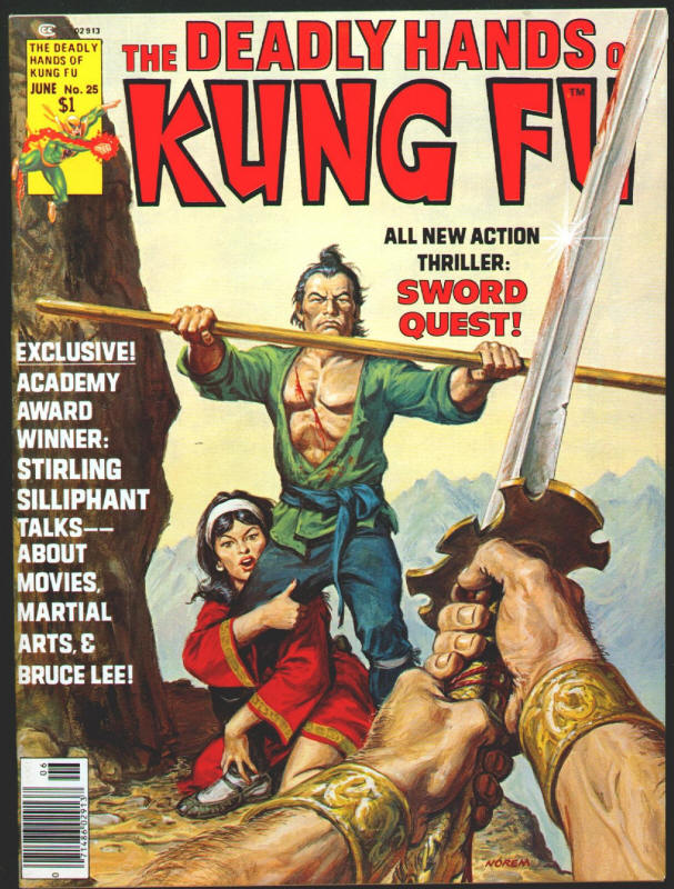 The Deadly Hands Of Kung Fu 25 front cover
