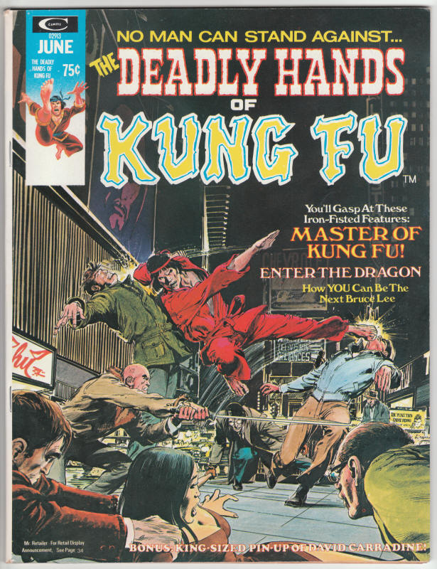 The Deadly Hands Of Kung Fu #2 front cover