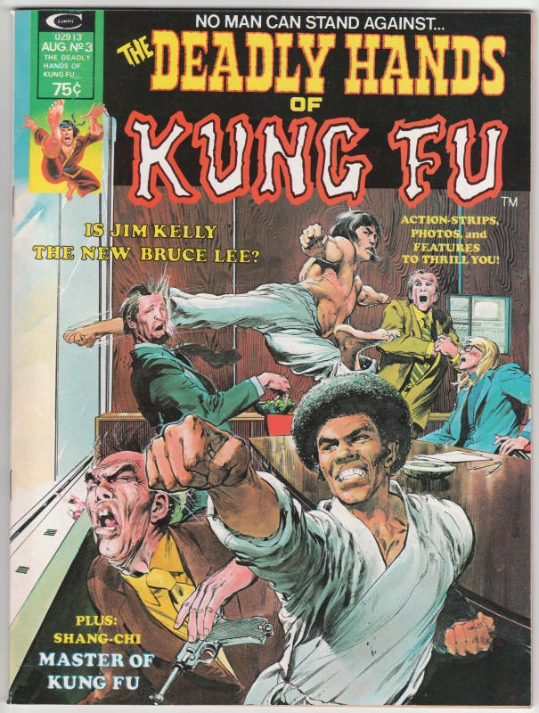 The Deadly Hands Of Kung Fu #3 front cover