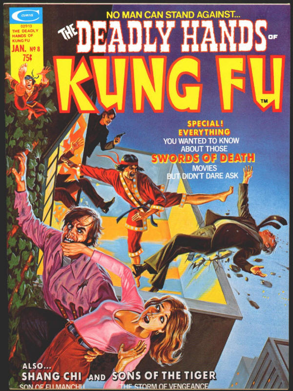 The Deadly Hands Of Kung Fu #8 front cover