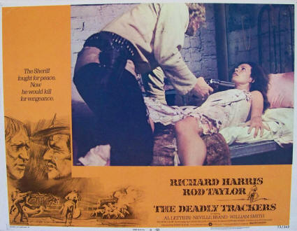 The Deadly Trackers Lobby Card #6