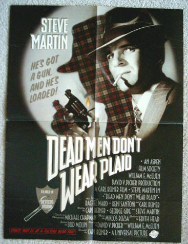 Dead Men Don't Wear Plaid Promo Poster