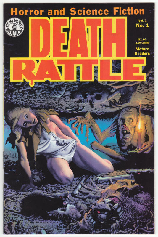 Death Rattle #1 front cover