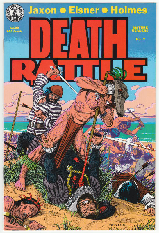 Death Rattle #2 front cover