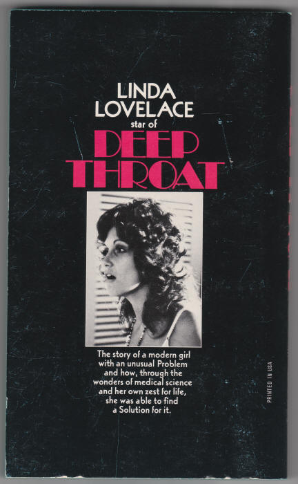 Deep Throat Linda Lovelace back cover