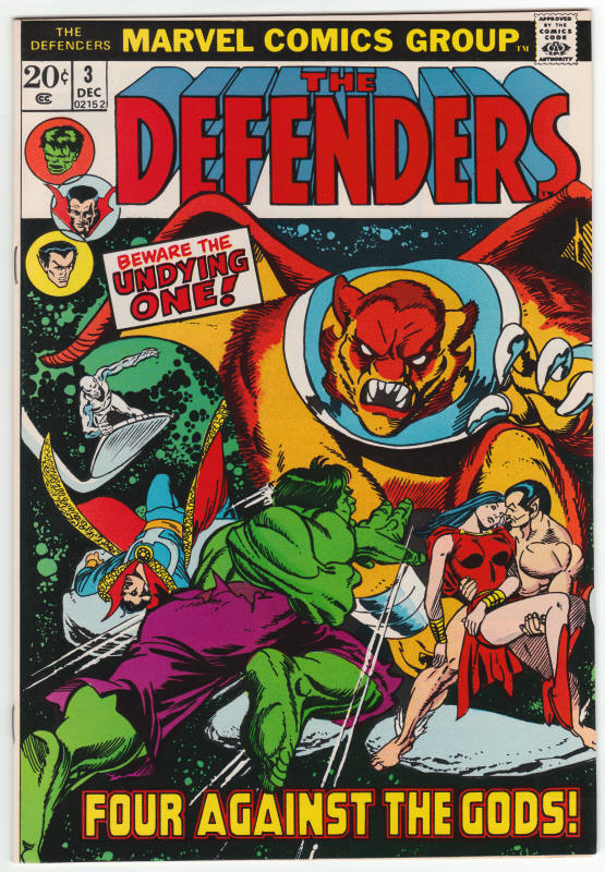 The Defenders #3 front cover