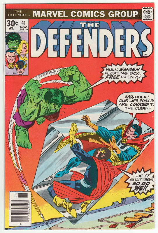 The Defenders #41 front cover