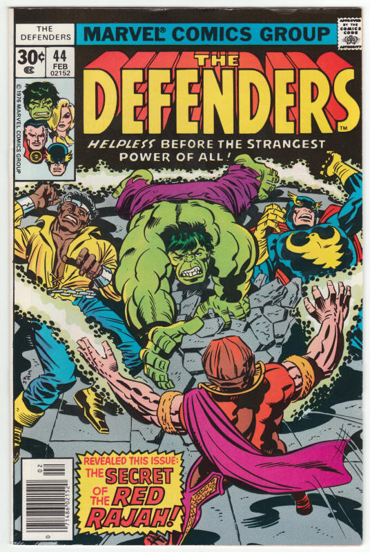 The Defenders #44 front cover