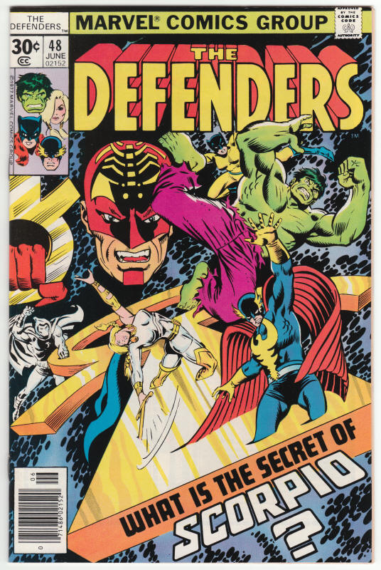 The Defenders #48 front cover