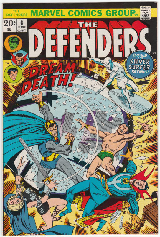 The Defenders 6 front cover