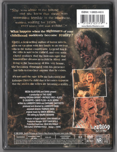The Ogre Demons III 3 DVD