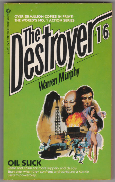 The Destroyer #16 Oil Slick Warren Murphy Richard Sapir front cover
