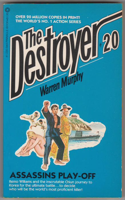 The Destroyer #20 Assassins Play Off Warren Murphy Richard Sapir front cover
