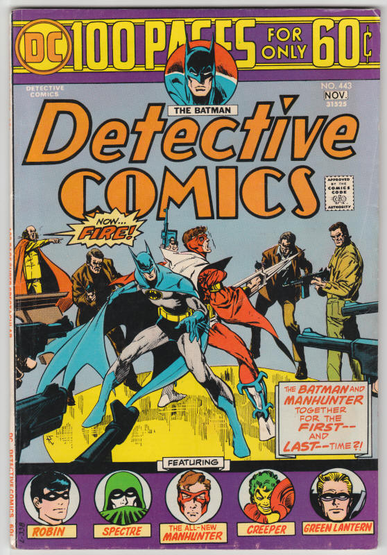 Detective Comics #443 front cover