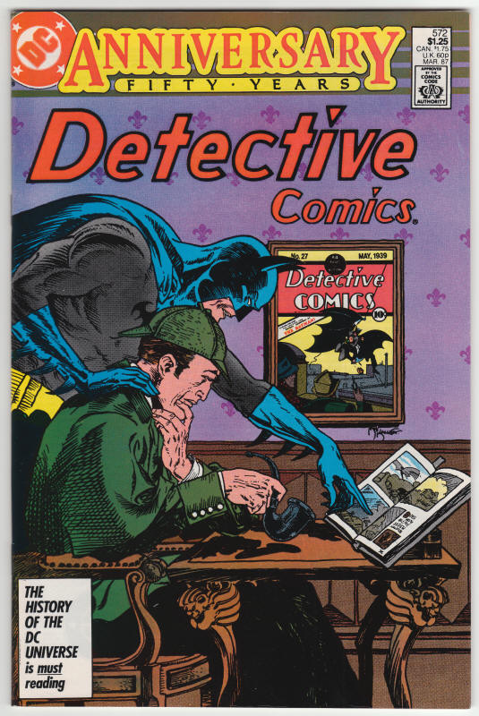 Detective Comics #572 front cover