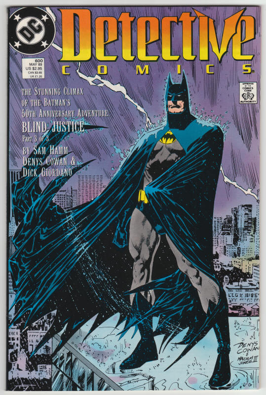 Detective Comics #600 front cover