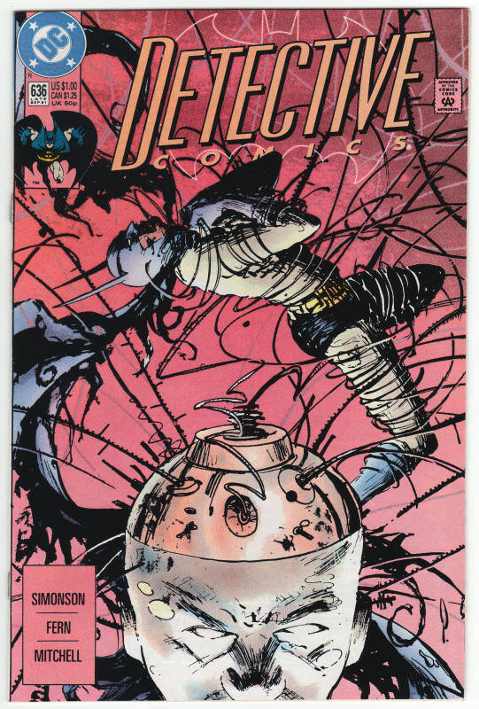 Detective Comics #636 front cover