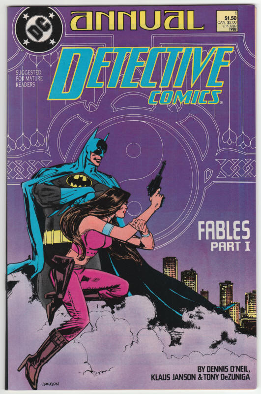 Detective Comics Annual #1 front cover