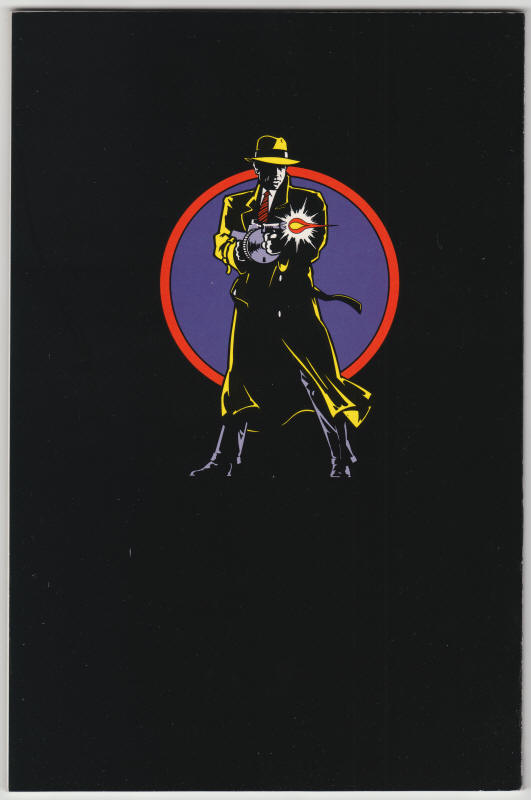 Dick Tracy Movie Adaptation #3 back cover