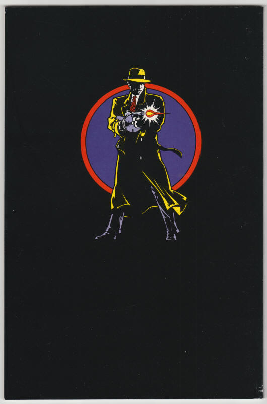 Dick Tracy Movie Adaptation #3 back cover