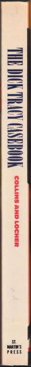 The Dick Tracy Casebook spine