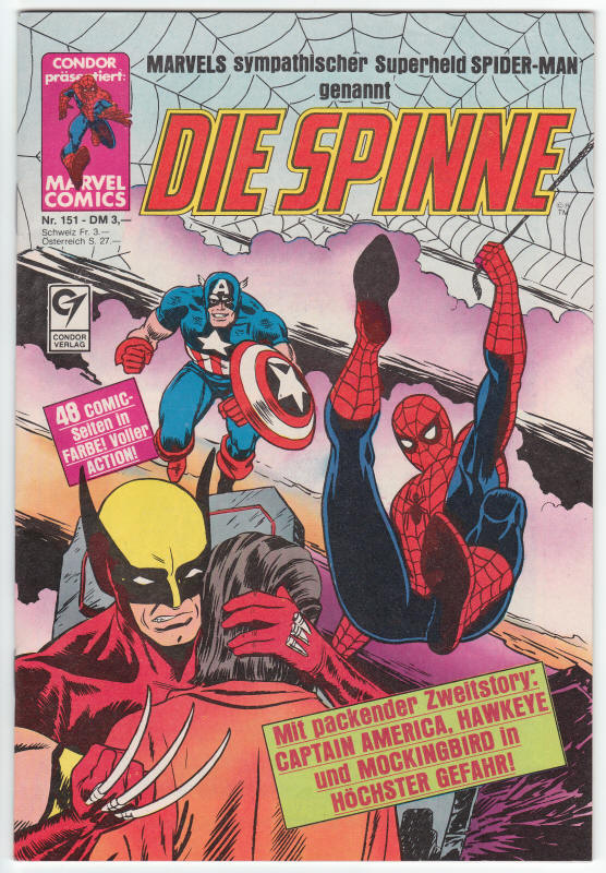 Die Spinne #151 front cover