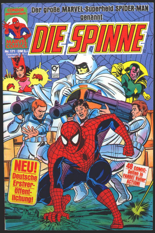 Die Spinne #171 front cover