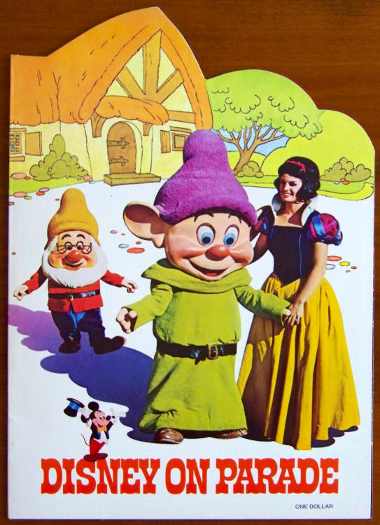 Disney On Parade 1971-72 Souvenir Program front cover