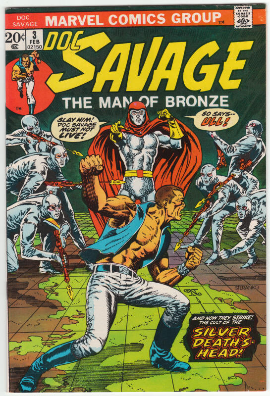 Doc Savage #3 front cover