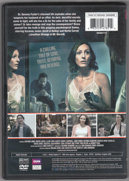 Doctor Foster 2 DVD Set back