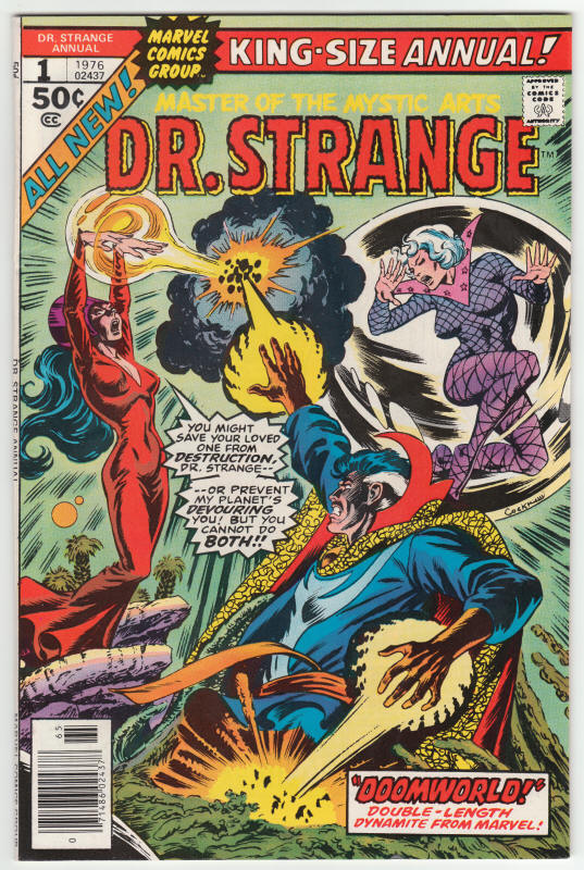 Doctor Strange Annual #1 front cover