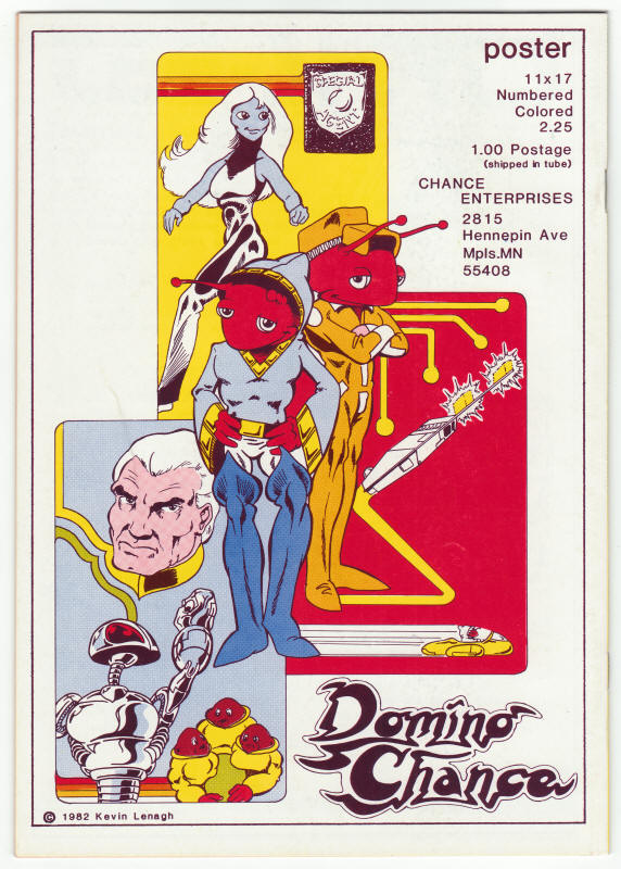 Domino Chance #3 back cover