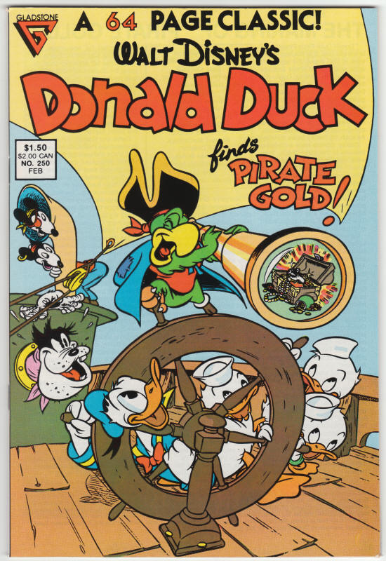 Donald Duck #250 front cover