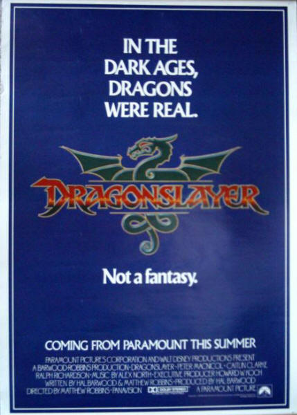 Dragonslayer Advance Promo Movie Poster