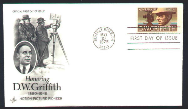 DW Griffith First Day Cover