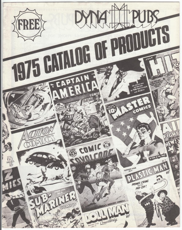 Dynapubs 1975 Catalog Of Products front cover