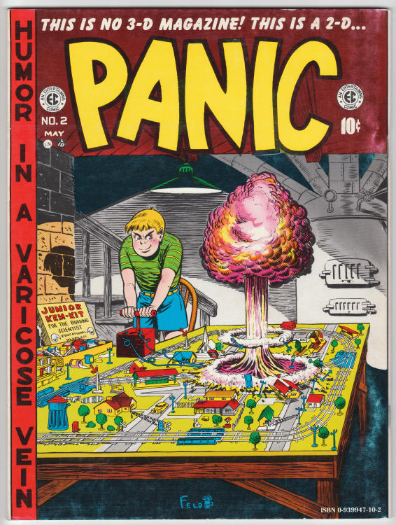 EC Classics #10 Panic back cover