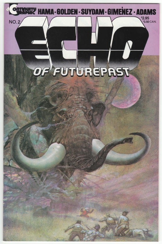 Echo Of FuturePast #2 front cover