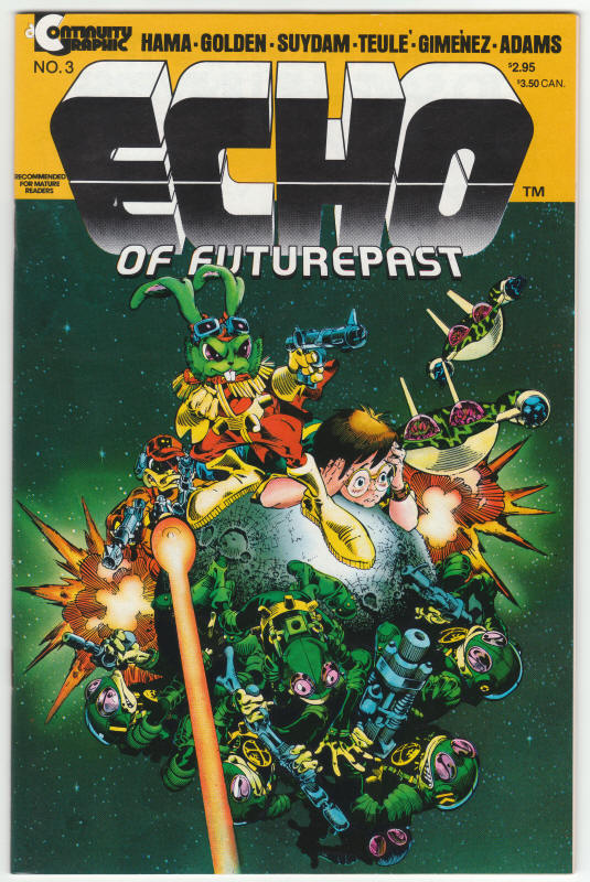 Echo Of FuturePast #3 front cover