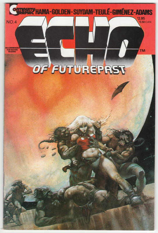 Echo Of FuturePast #4 front cover