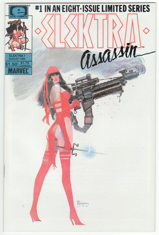 Elektra Assassin #1 front cover