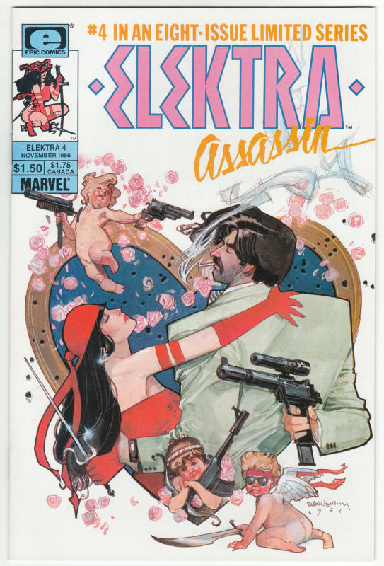 Elektra Assassin #4 front cover