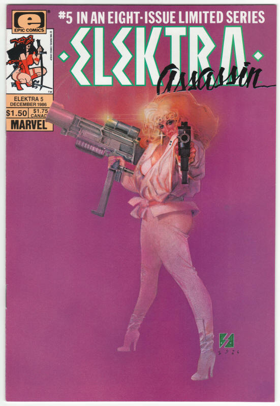 Elektra Assassin #5 front cover